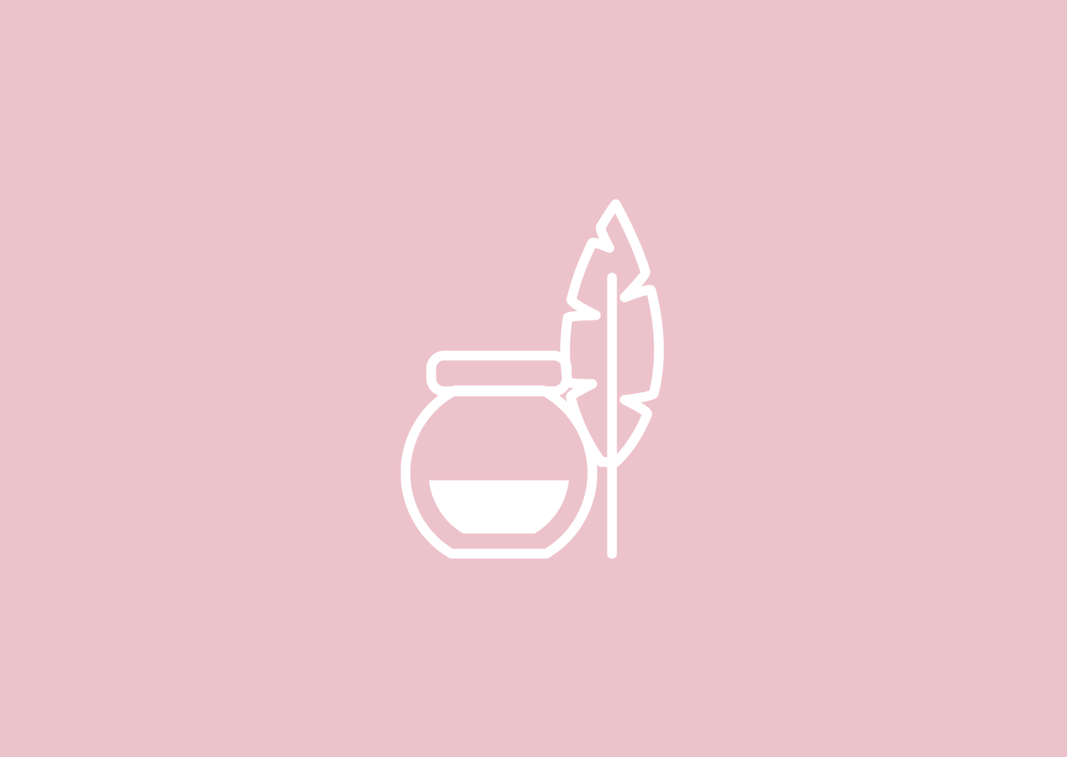 Logo für Handgezeichnete Designs, die bei Bloominic gibt.
