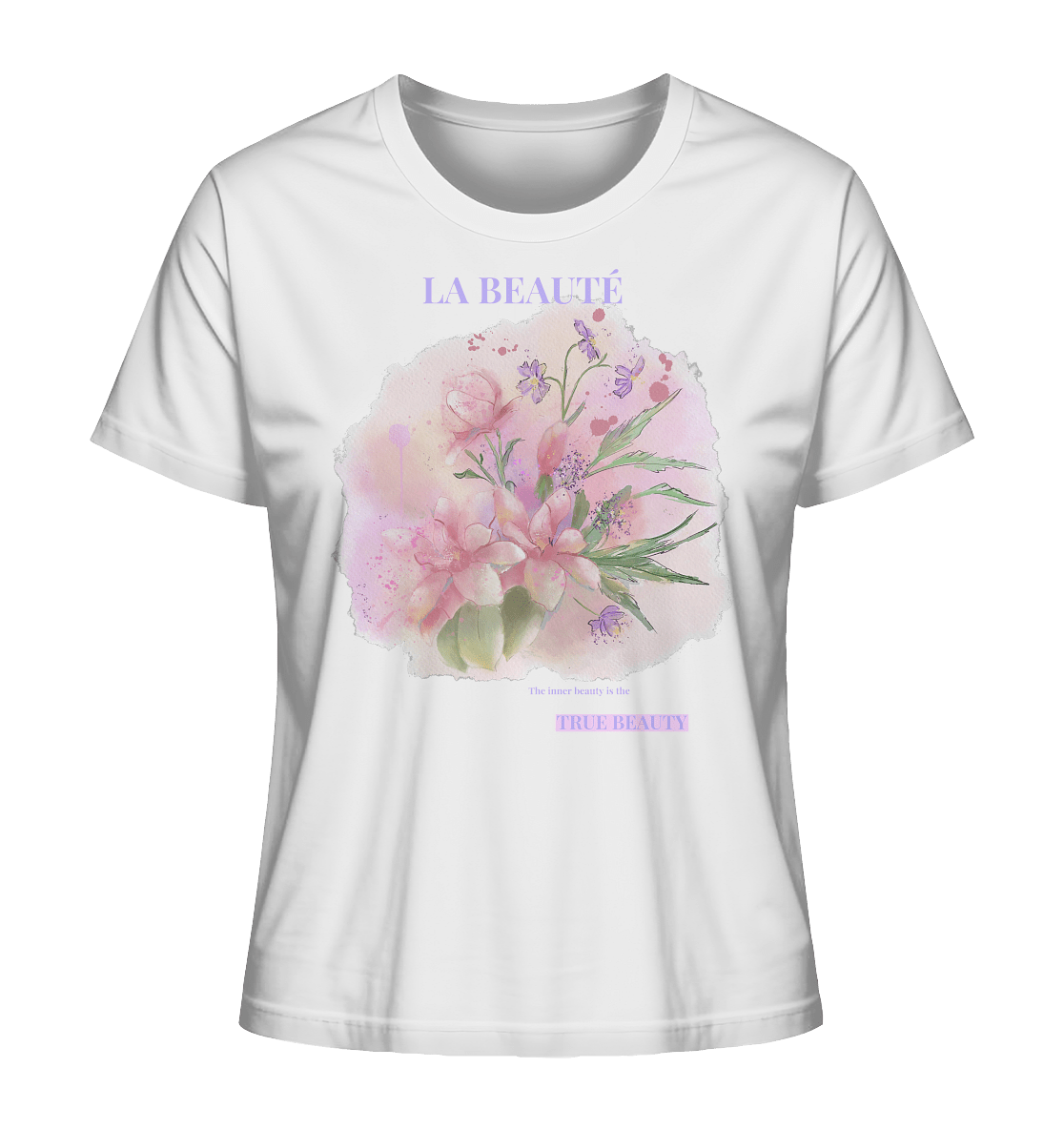 LA-BEAUTE-Damen-T-Shirt-mit-Blumenmuster-Florale-Prints-Bloominic