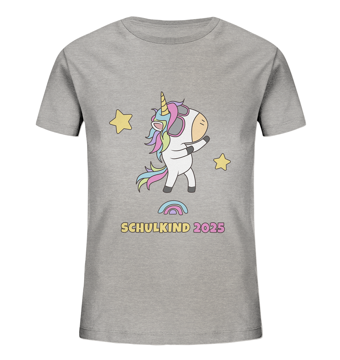Einhorn Schulkind 2025 T-Shirt für die Einschulung