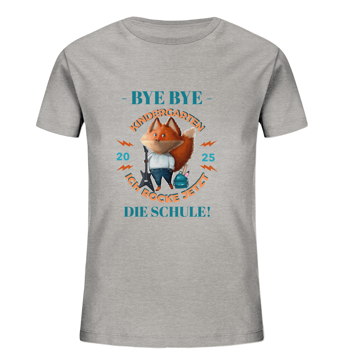 T-Shirt ich rocke jetzt die Schule 2025