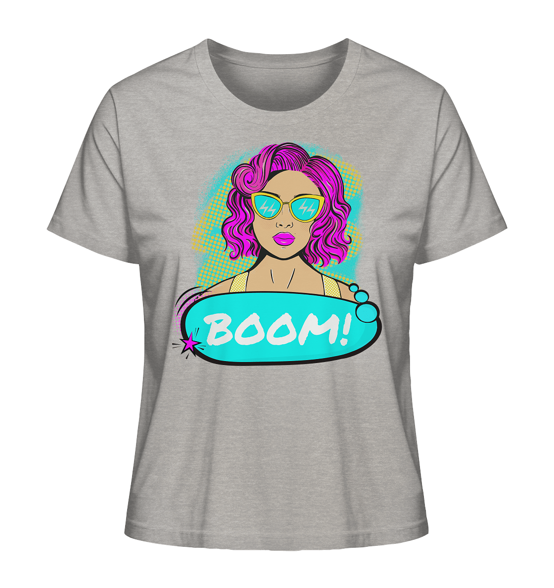 Pop Art Boom Damen T-Shirt