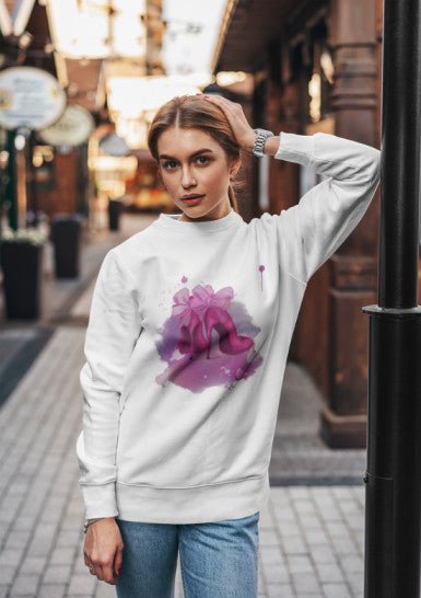 Oversize Sweatshirt Aquarell Heels