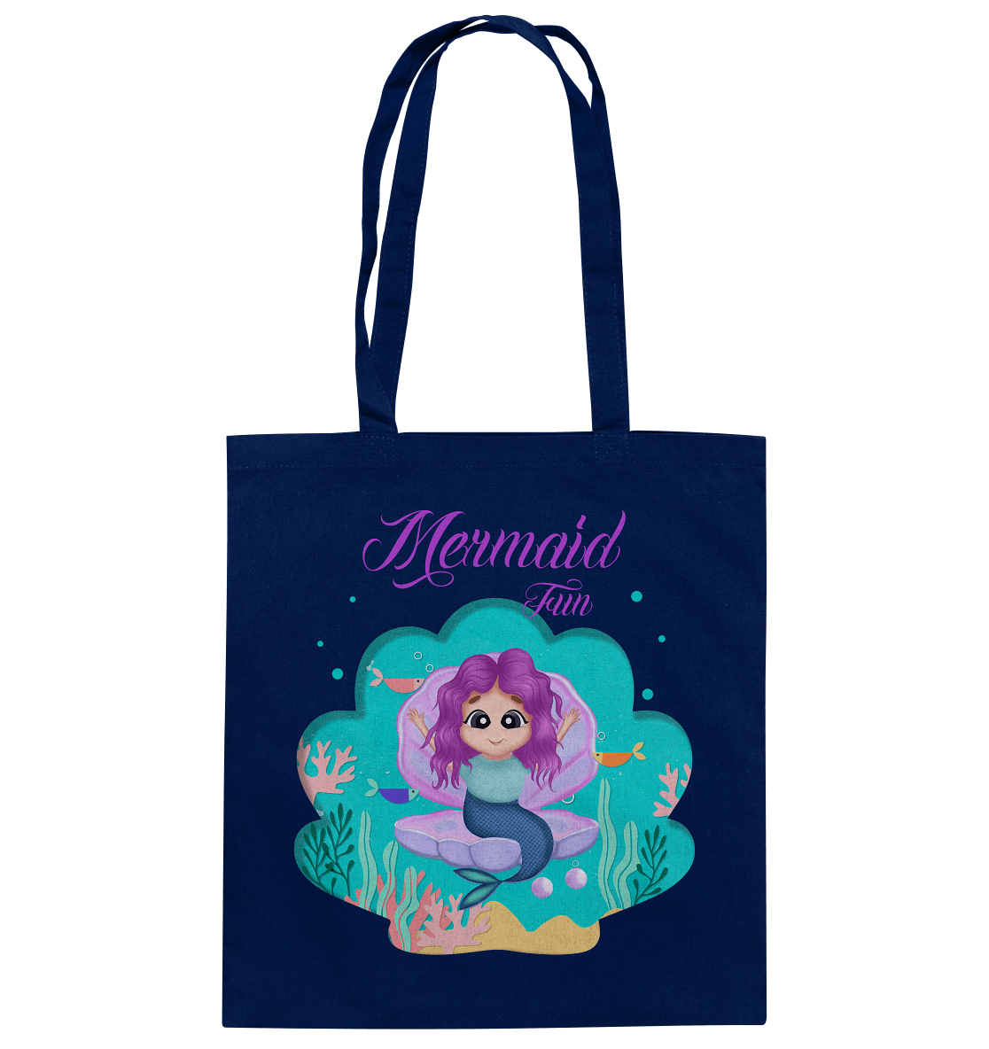 Baumwolltasche "Mermaid Fun"