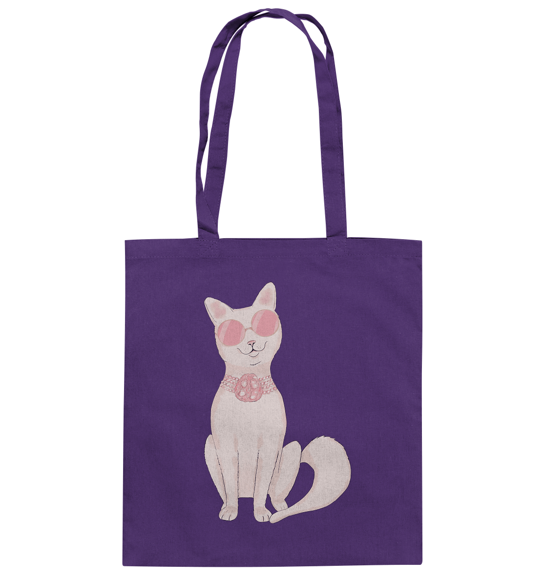 Baumwolltasche mit Katze