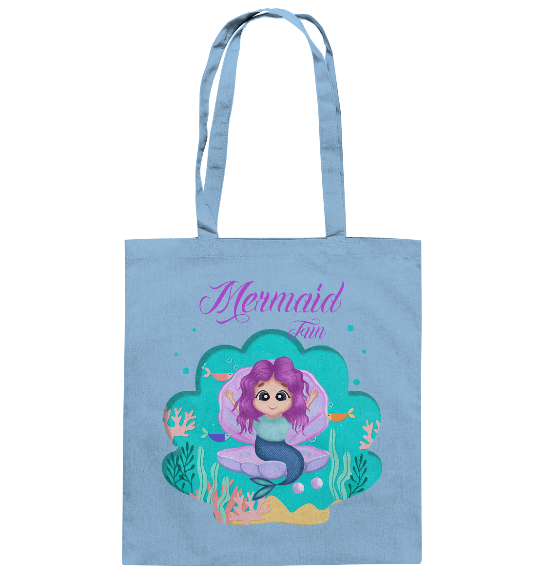 Baumwolltasche "Mermaid Fun"