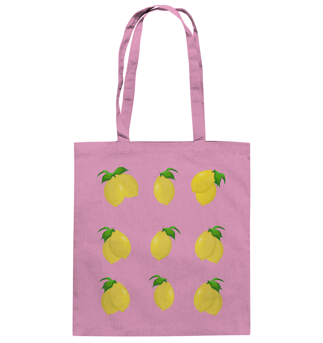 Zitronenmuster Baumwolltasche