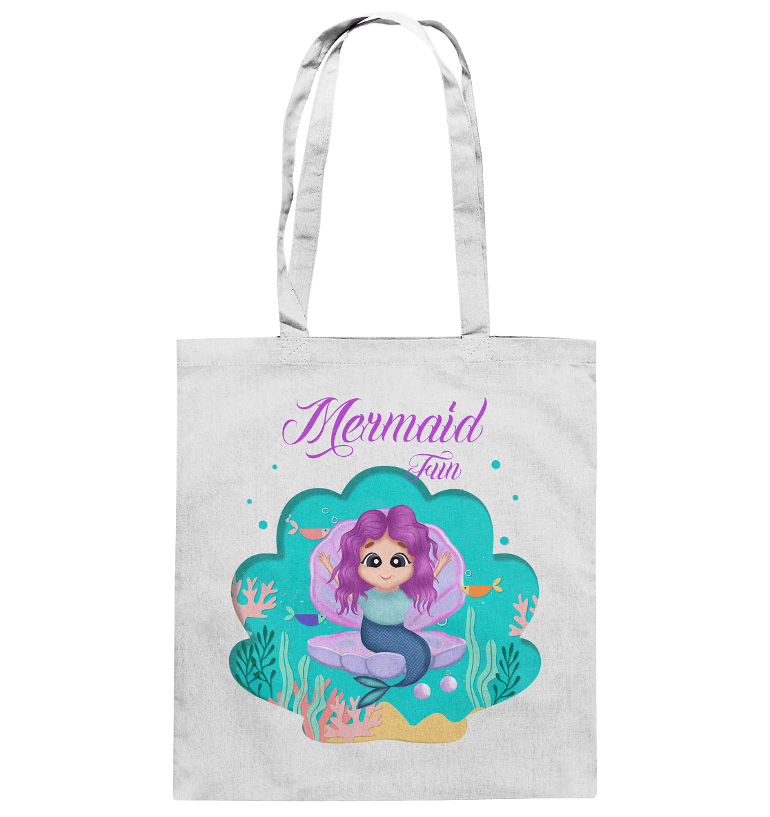 Baumwolltasche "Mermaid Fun"