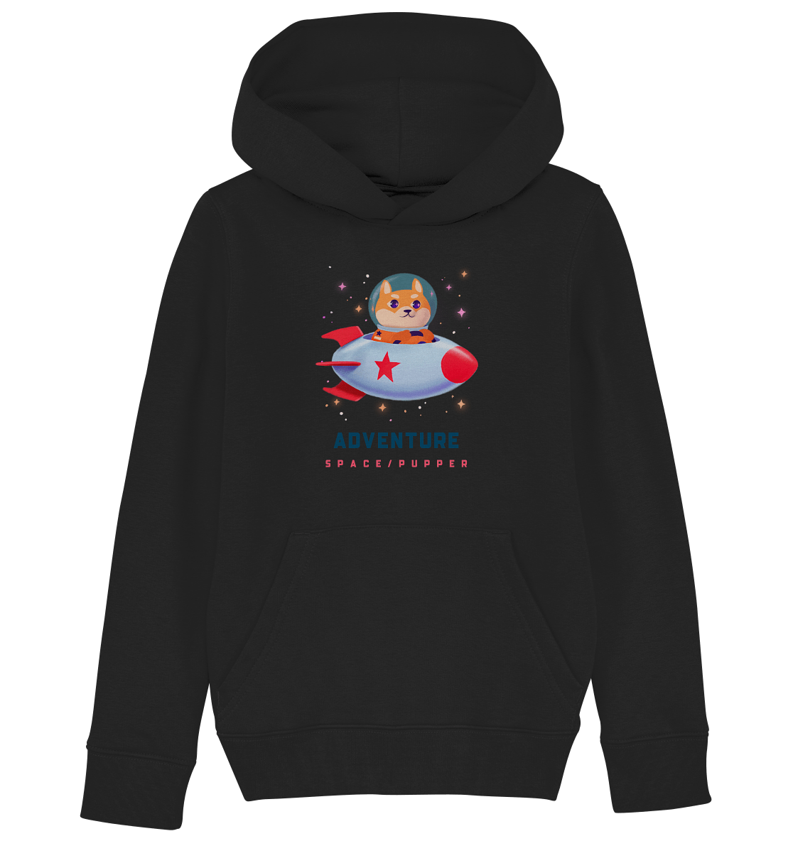 Kinder Hoodie "Space Pupper"