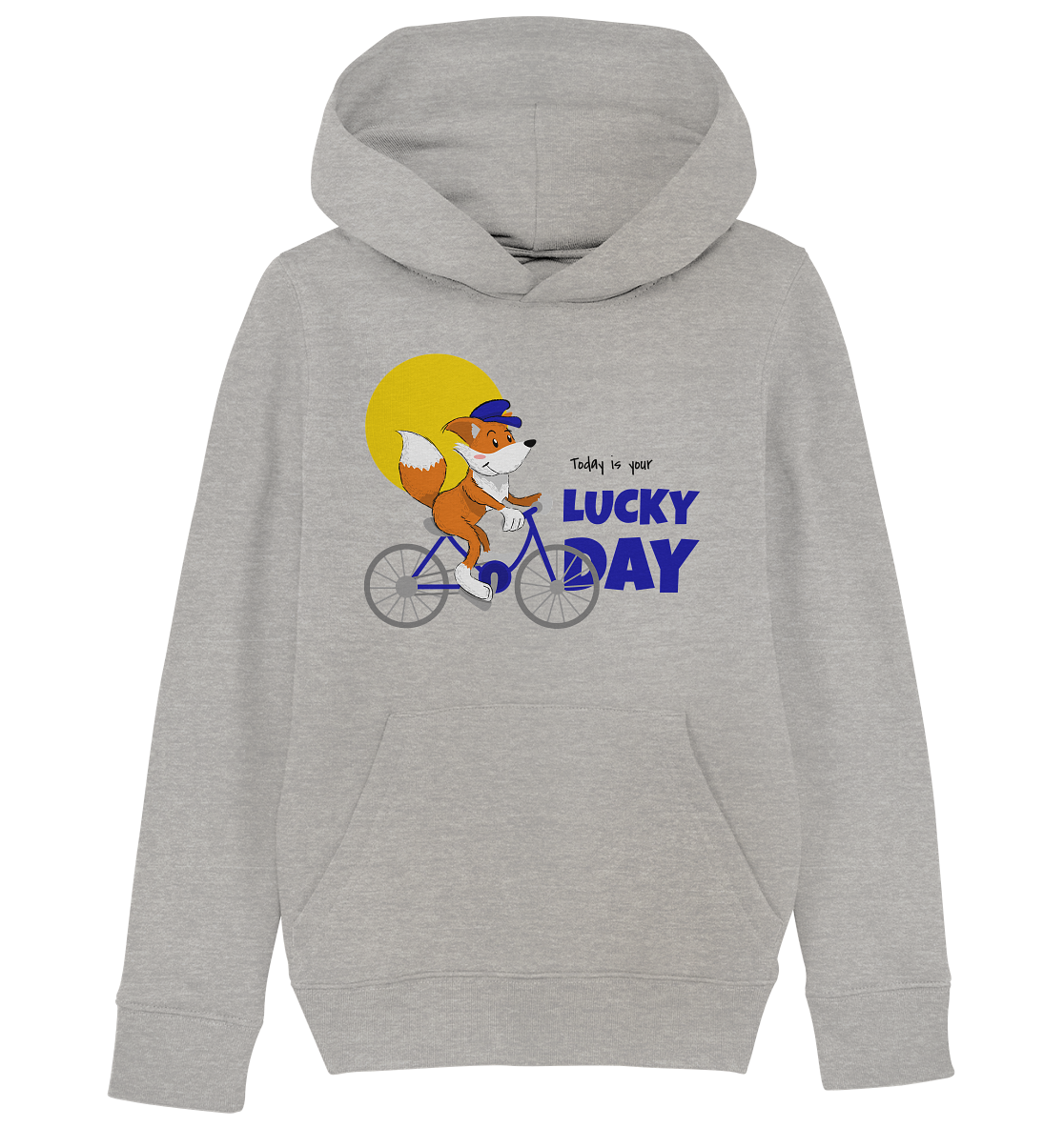 Kinder Hoodie mit Fuchs Print