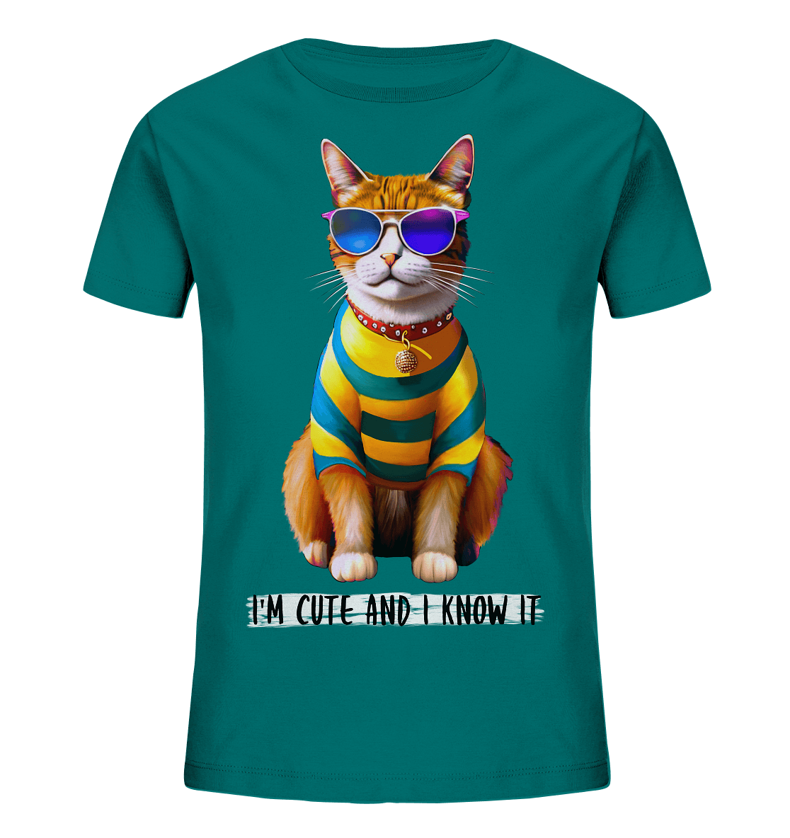 Kinder Katzen-T-Shirt