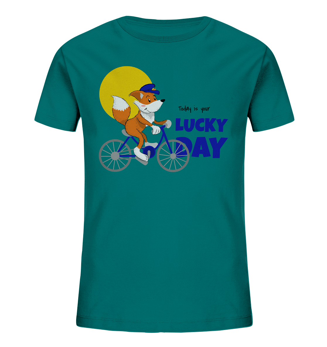 Kinder T-Shirt "Today is your lucky Day"