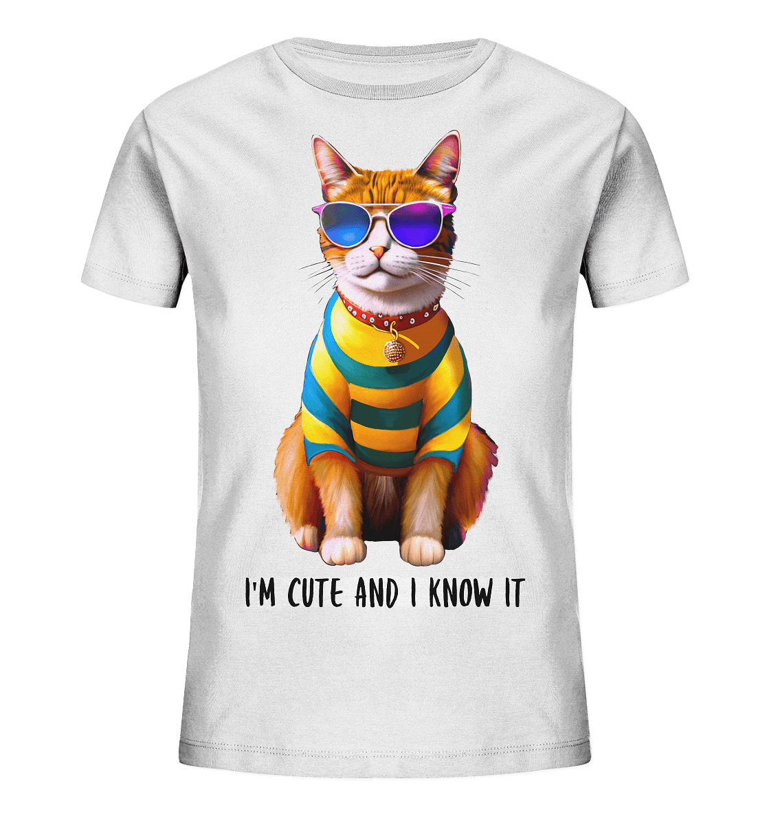 Kinder Katzen-T-Shirt