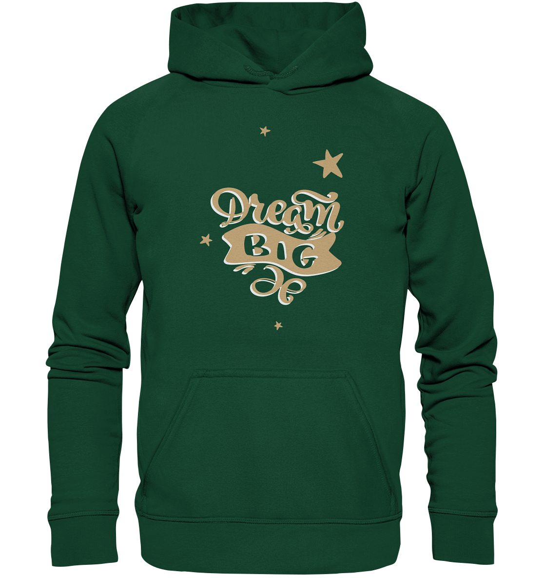 Dream Big Kinder Kapuzenpullover in grün