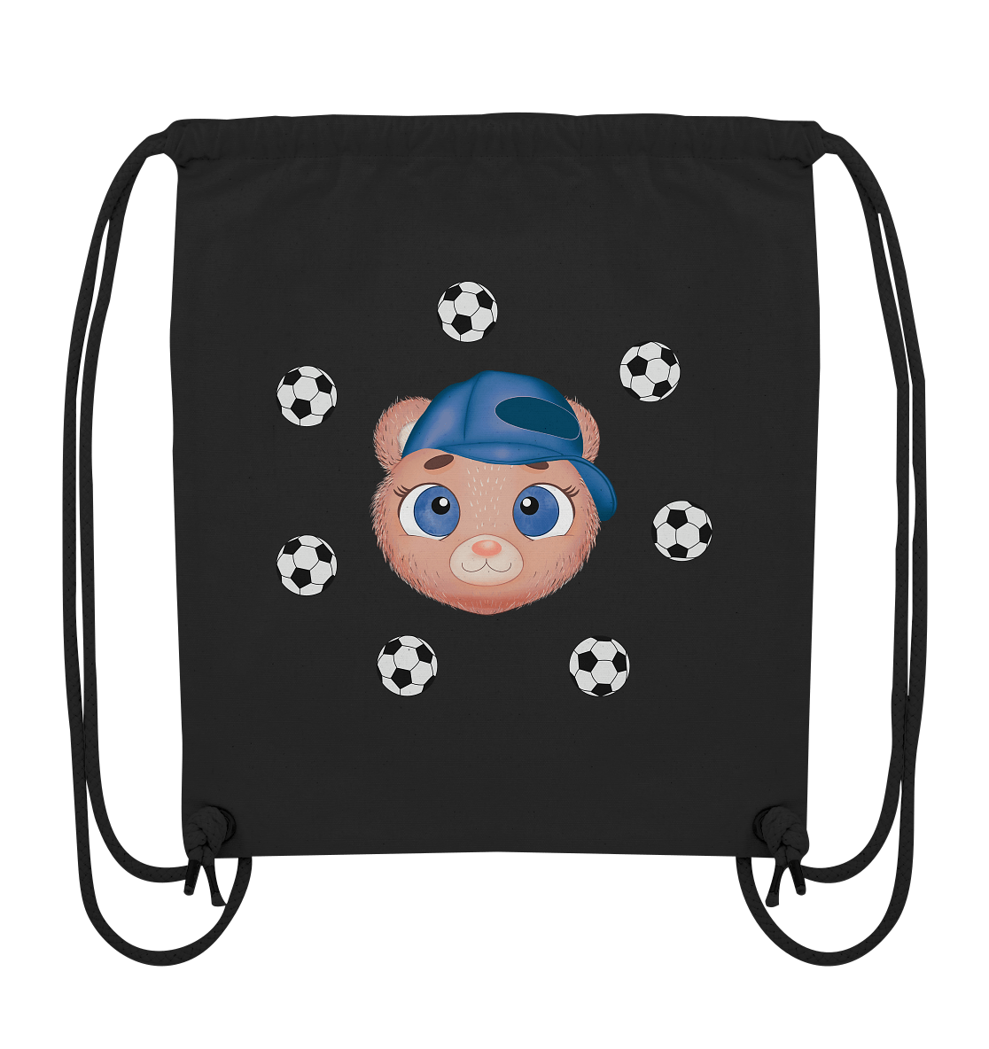 Turnbeutel Bärchen mit dem Ball Gym-Bag