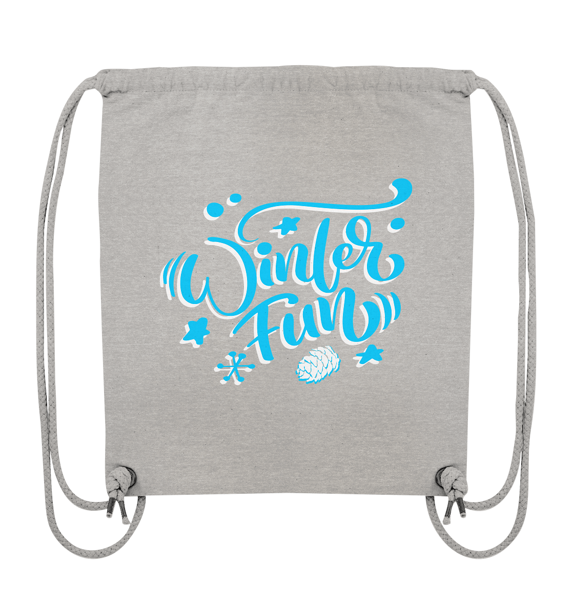 Winter Fun Rucksack in grau