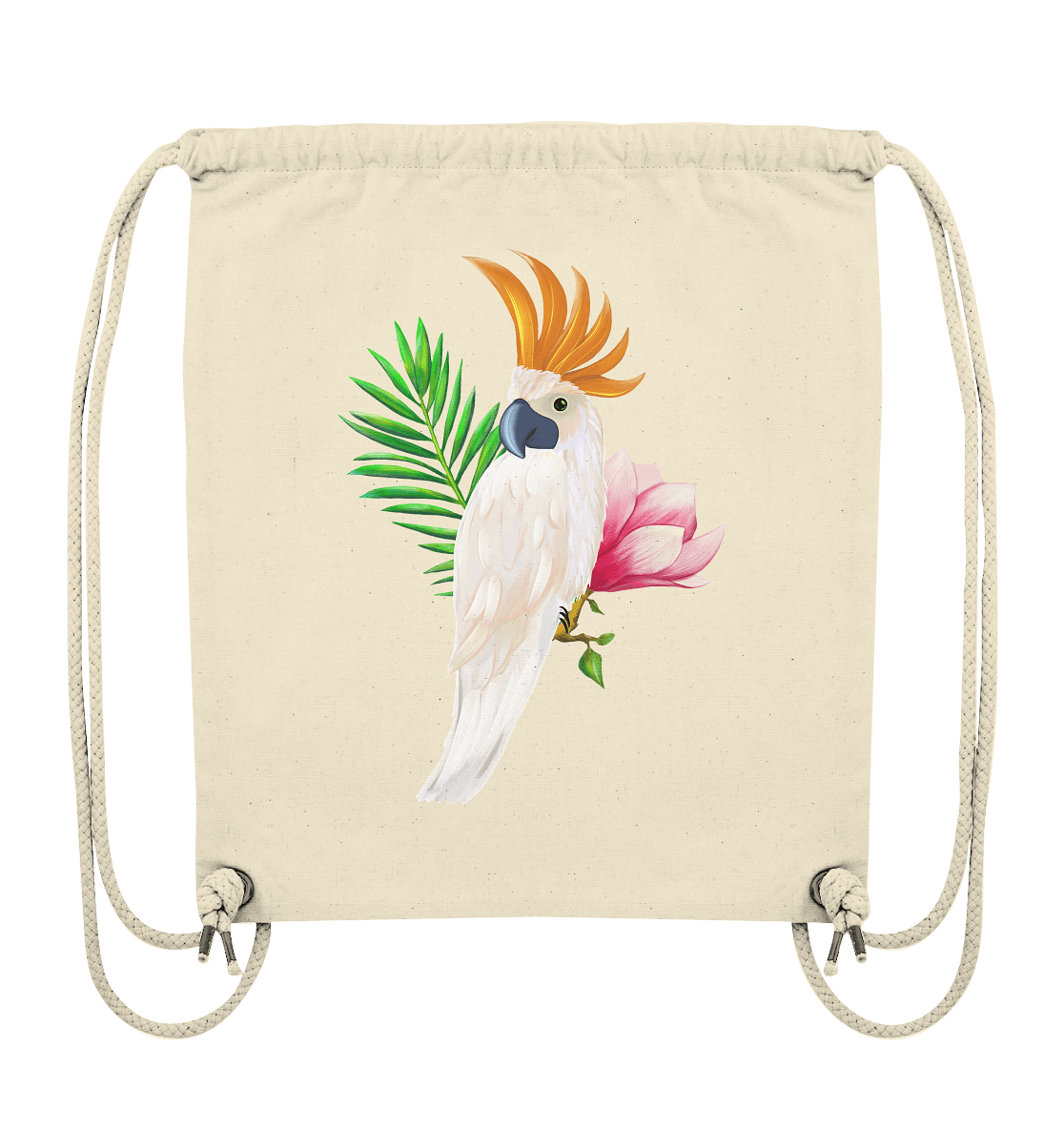 Rucksack mit Papagei