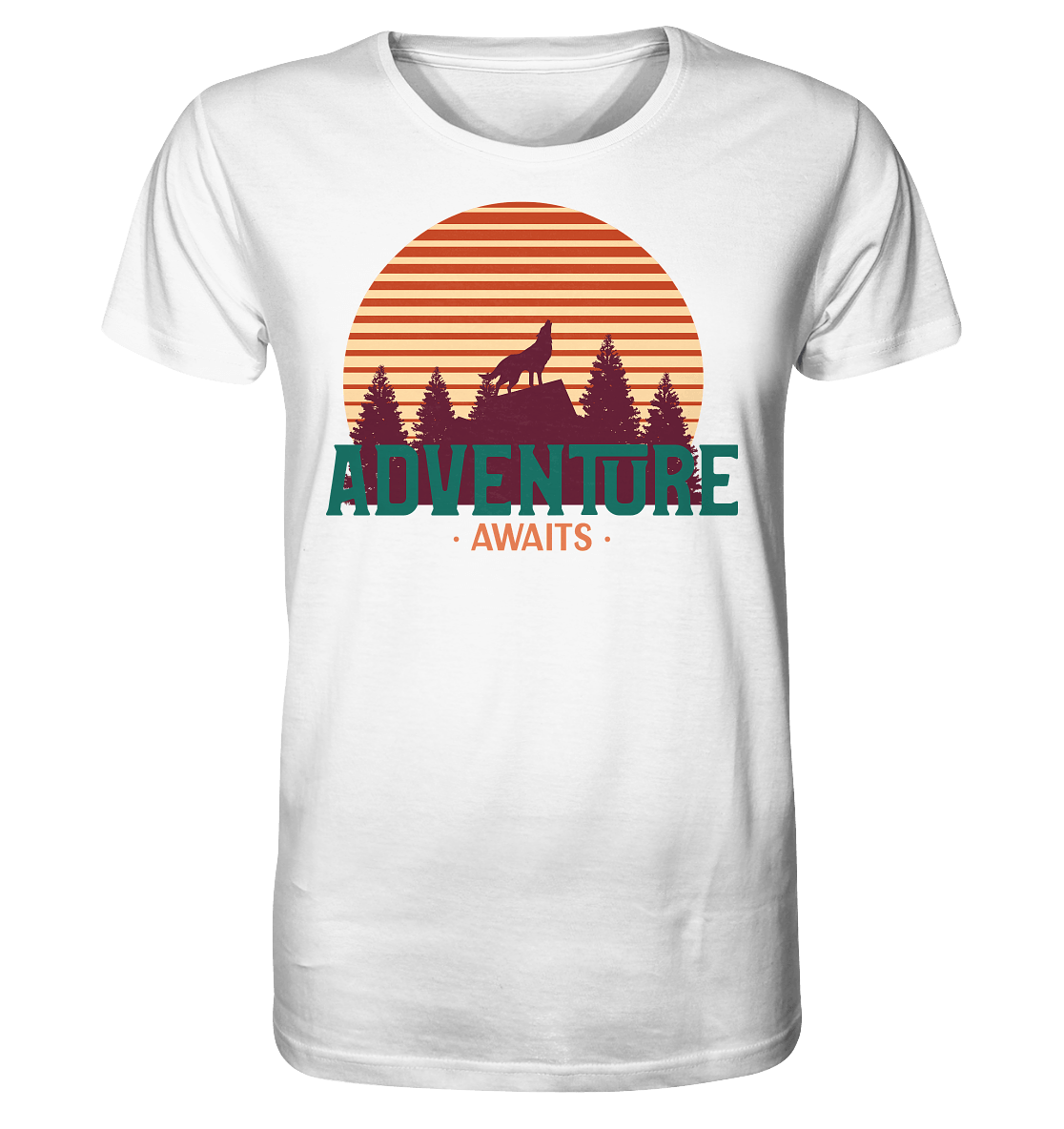 Herren T-Shirt "Adventure Awaits"