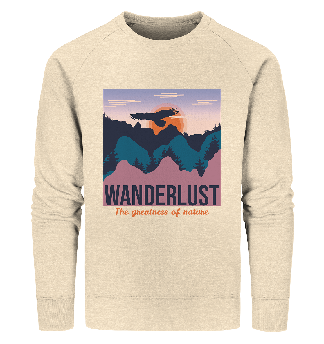 Herren Sweatshirt Wanderlust