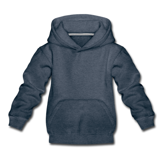 Kinder Hoodie Personalisierbar - Jeansblau