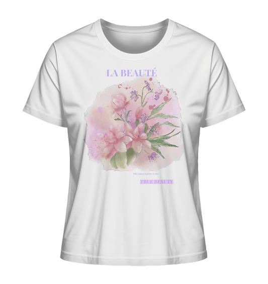 LA-BEAUTE-Damen-T-Shirt-mit-Blumenmuster-Florale-Prints-Bloominic