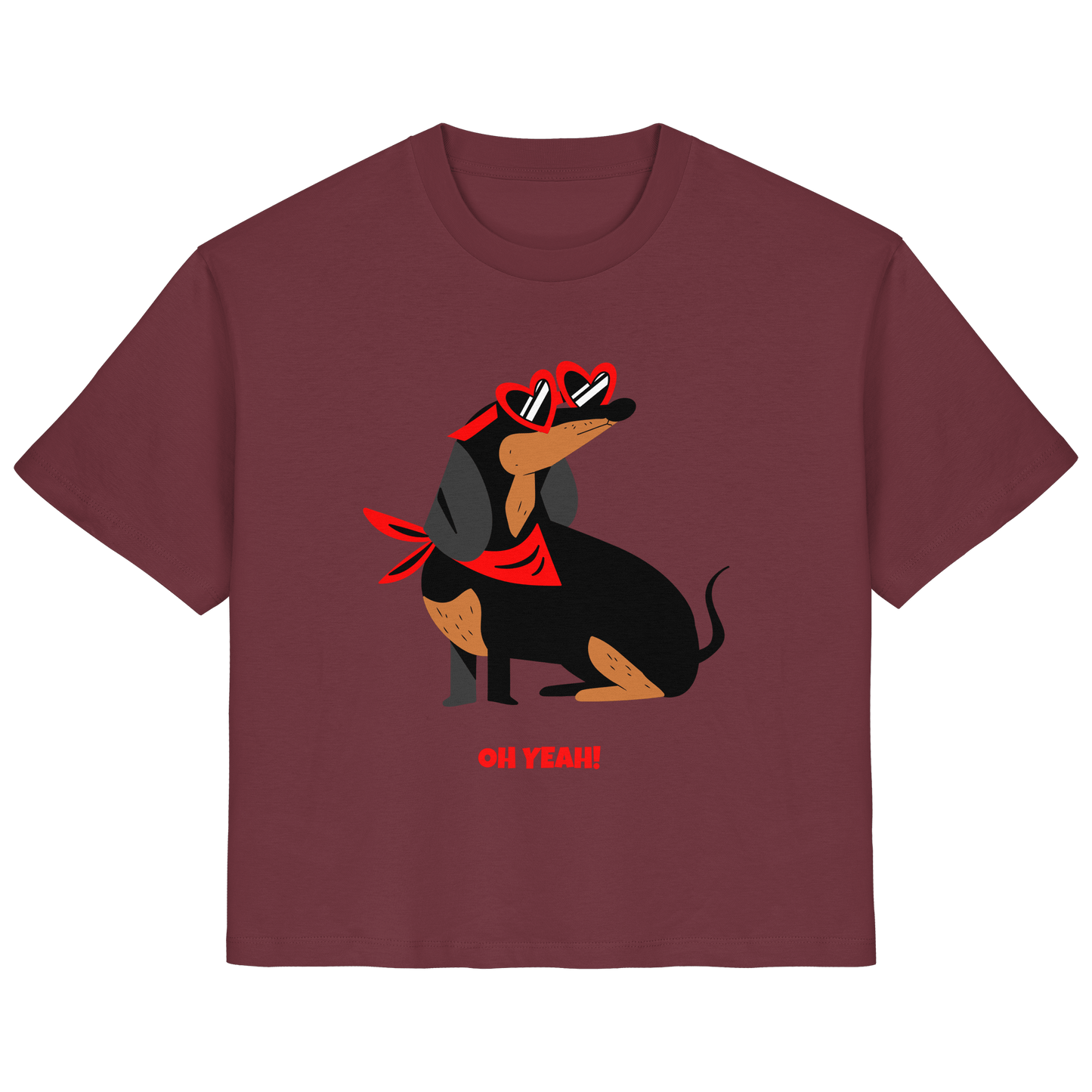 Damen Shirt mit Dackel Hund