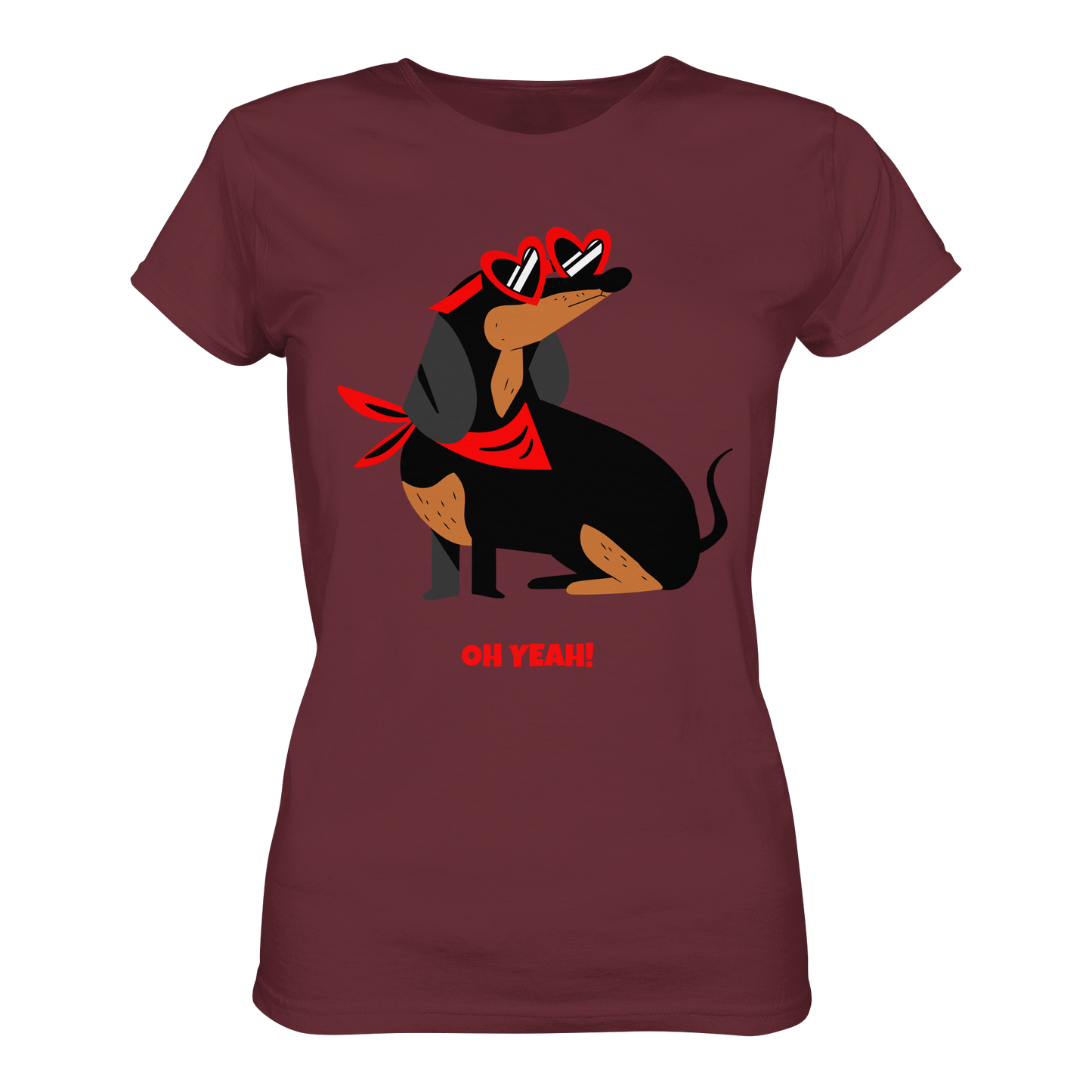 Damen Shirt mit Dackel Hund