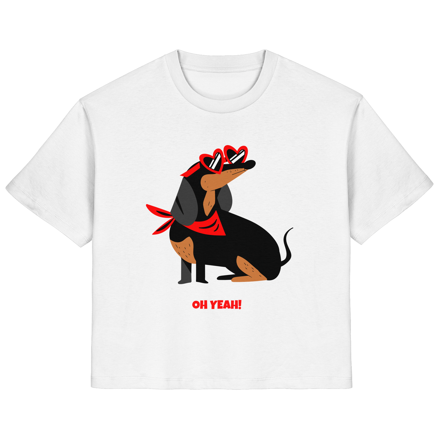 Damen Shirt mit Dackel Hund