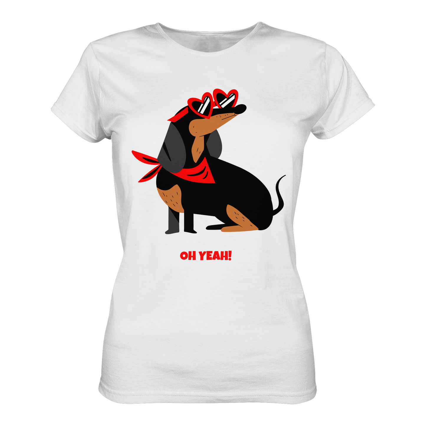 Damen Shirt mit Dackel Hund