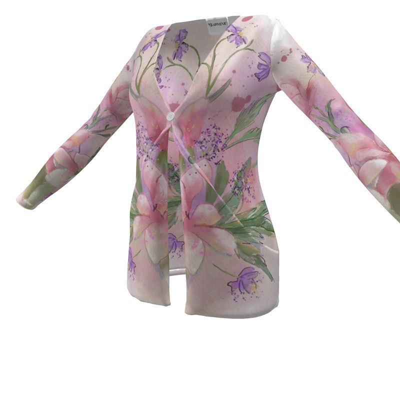 Designer Cardigan mit Taschen