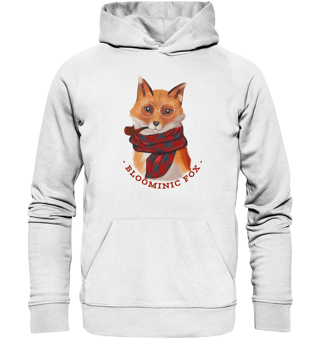 Fuchs Unisex Kapuzenpullover mit Bloominic Fuchs Fuchs motive