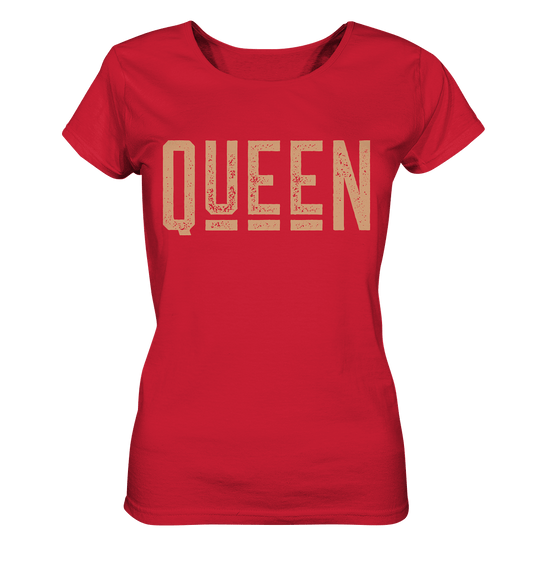 QUEEN T- Shirt in rot