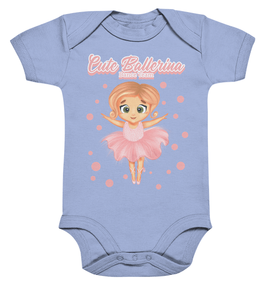 kleine Ballerina Cartoon Baby Strampler