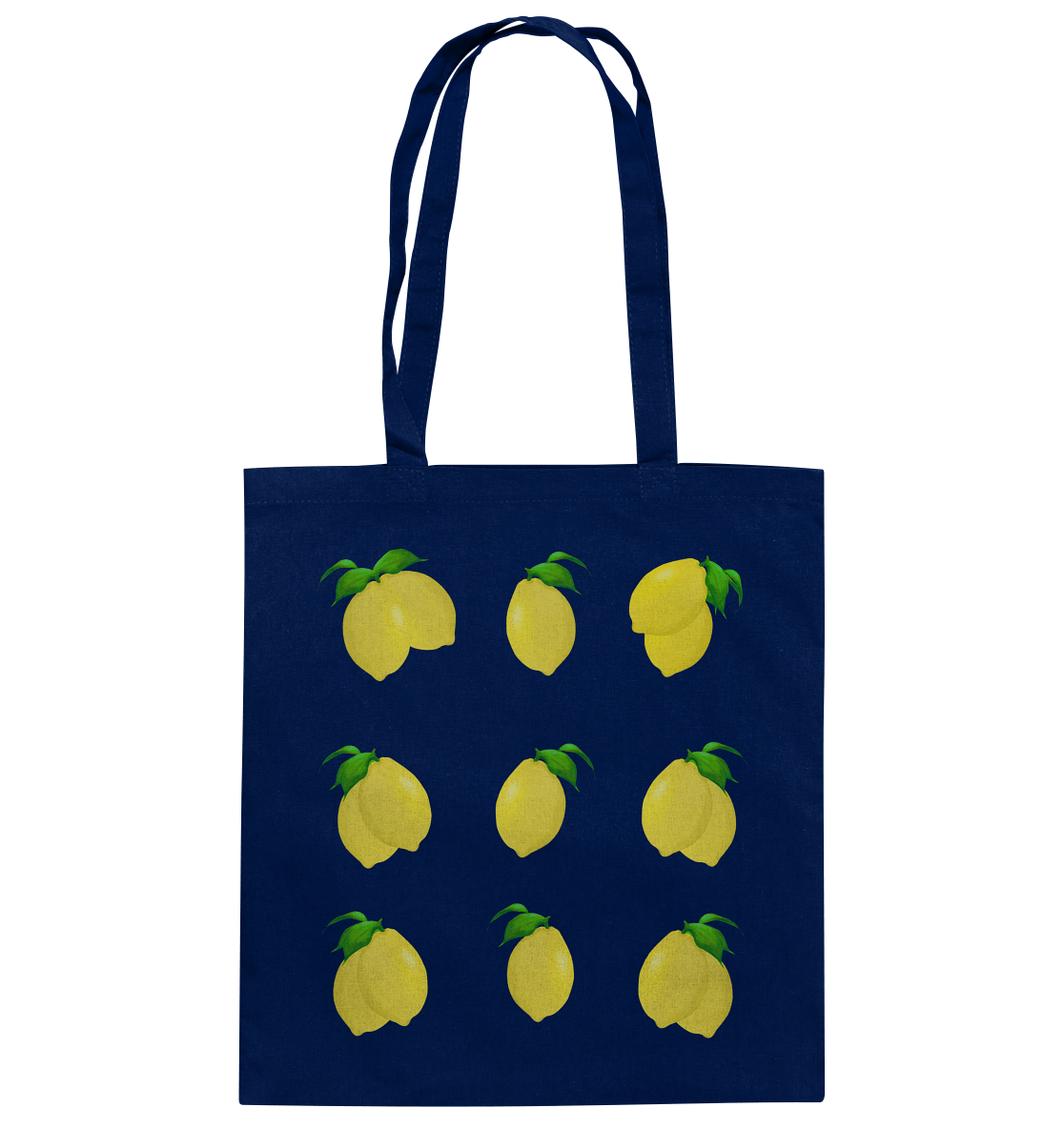 Zitronenmuster Baumwolltasche