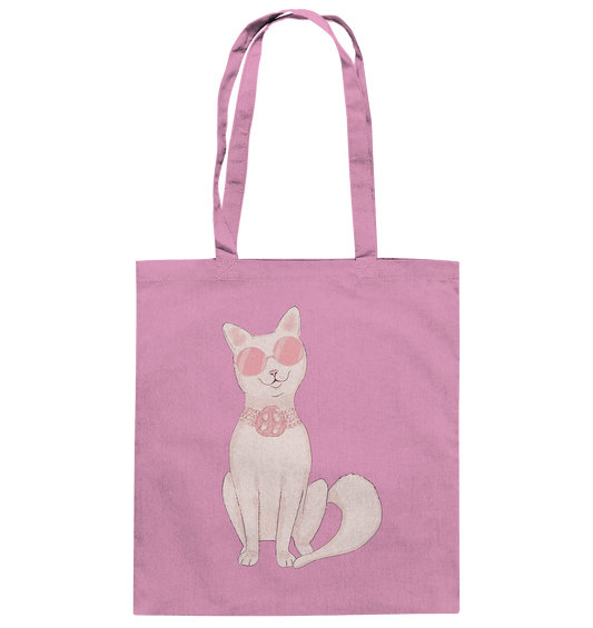 Baumwolltasche mit Katze