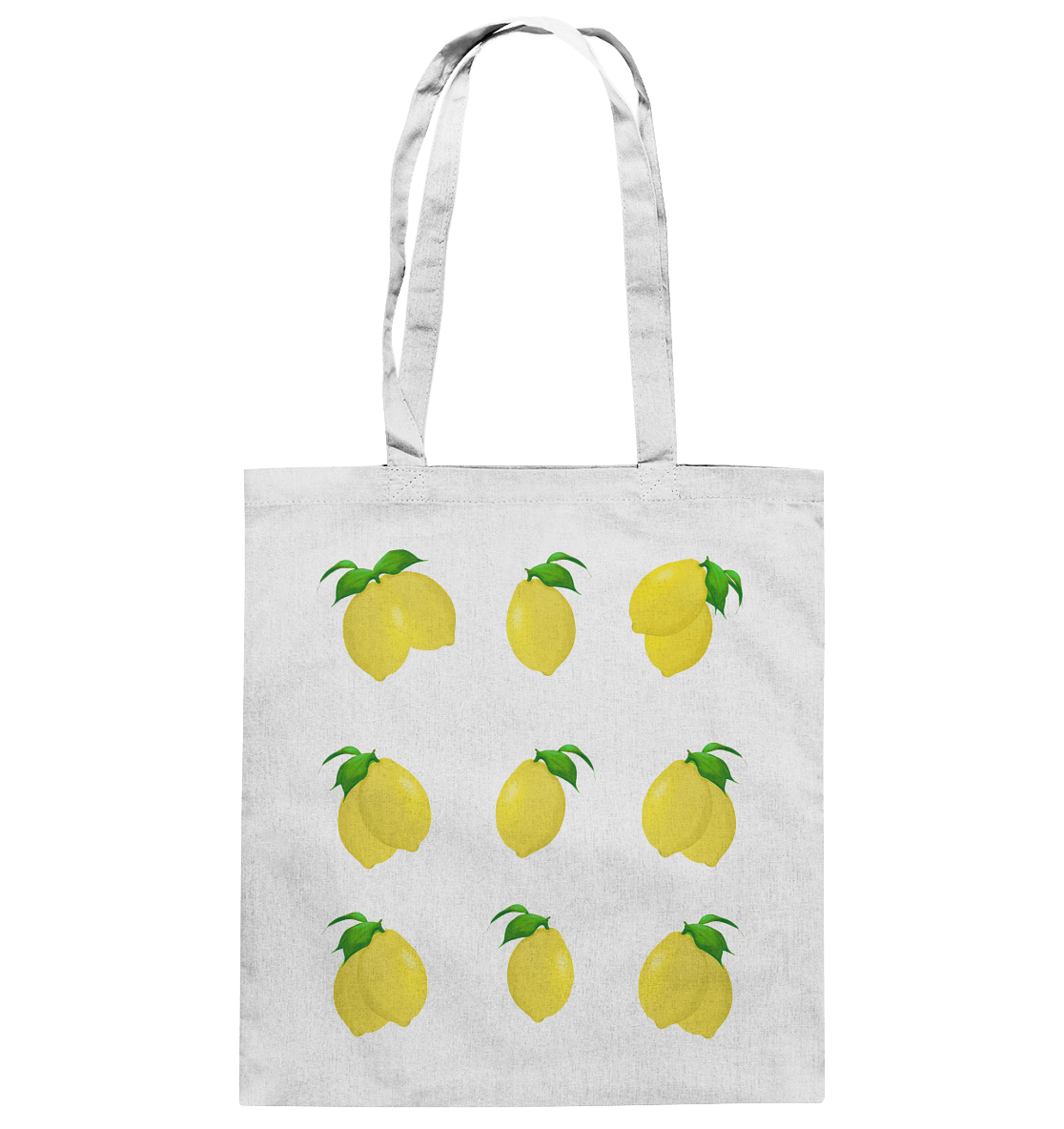Zitronenmuster Baumwolltasche