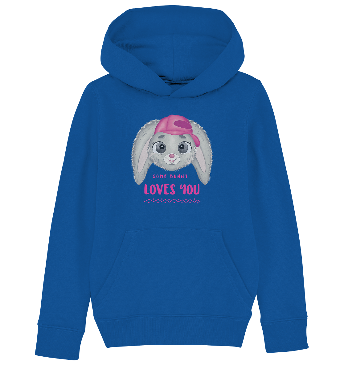 Bunny Hasen Design Kapuzenpullover "Some Bunny loves you"