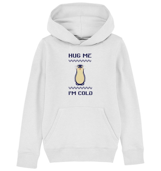 Pinguin Zeichnung Cartoon Kinder Kapuzenpullover mit Pinguin hug me i am cold Pinguin Pullover Bloominic zeichnung pinguin