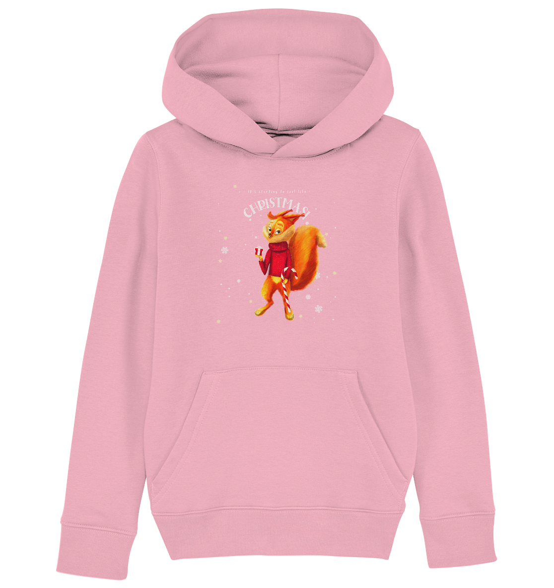 Eichhoernchen-Pullover-Christmas-Hoodie-Kinder-rosa