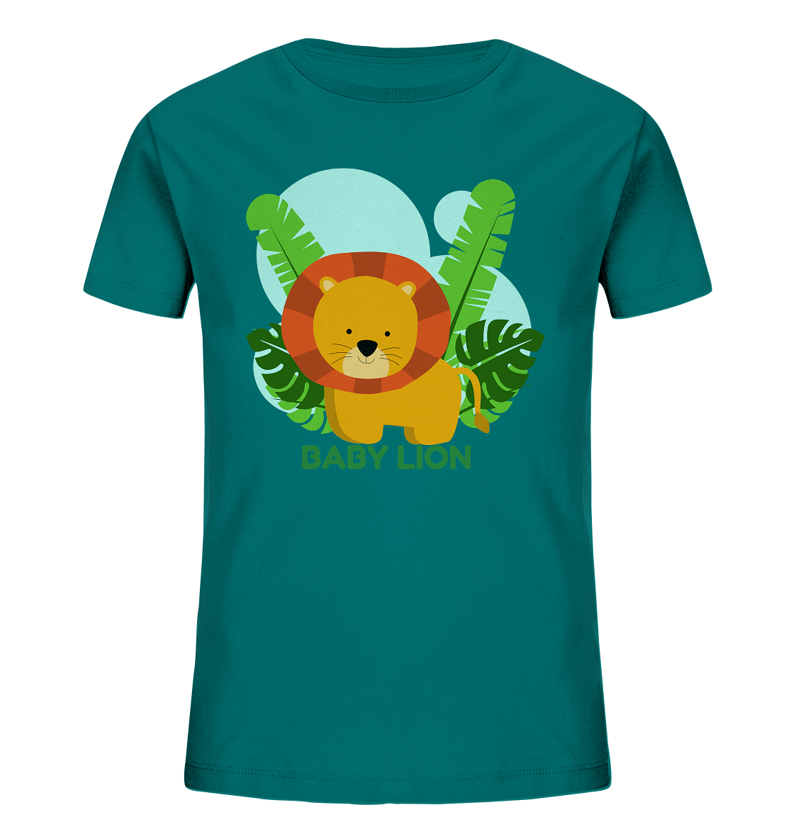 Kinder T-Shirt mit kleinem Löwen
