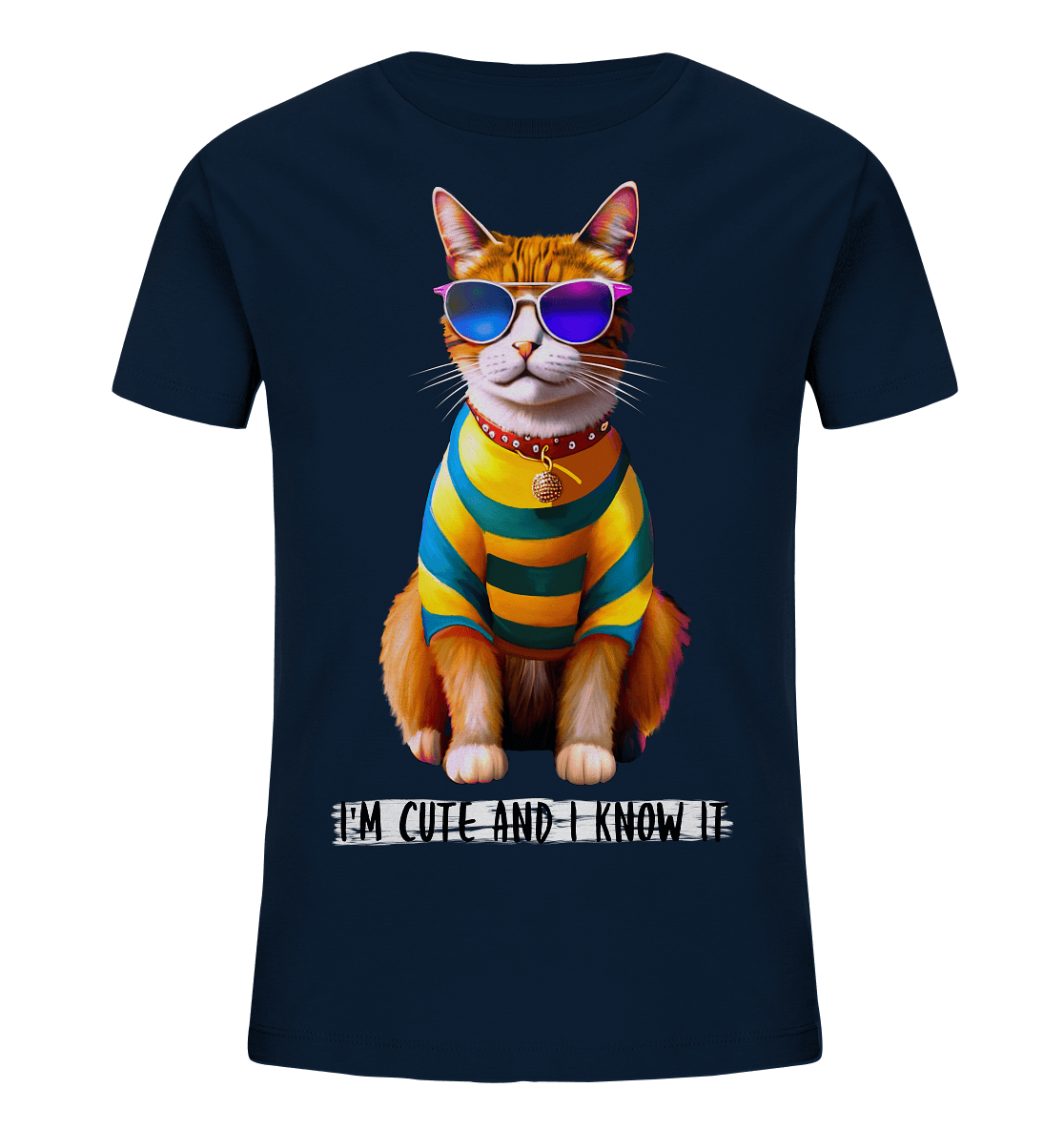 Kinder Katzen-T-Shirt