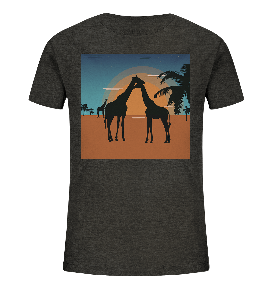 Kinder  T-Shirt Giraffen