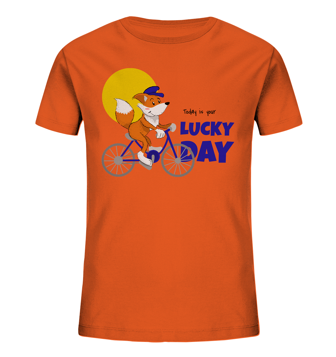 Kinder T-Shirt "Today is your lucky Day"