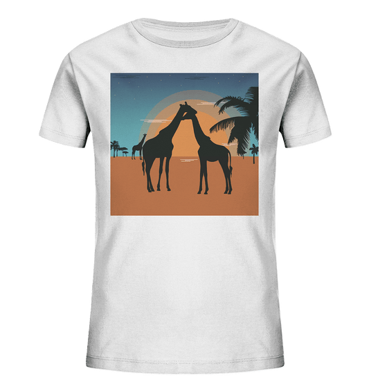 Kinder  T-Shirt Giraffen