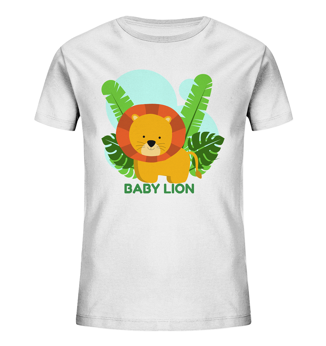 Kinder T-Shirt mit kleinem Löwen