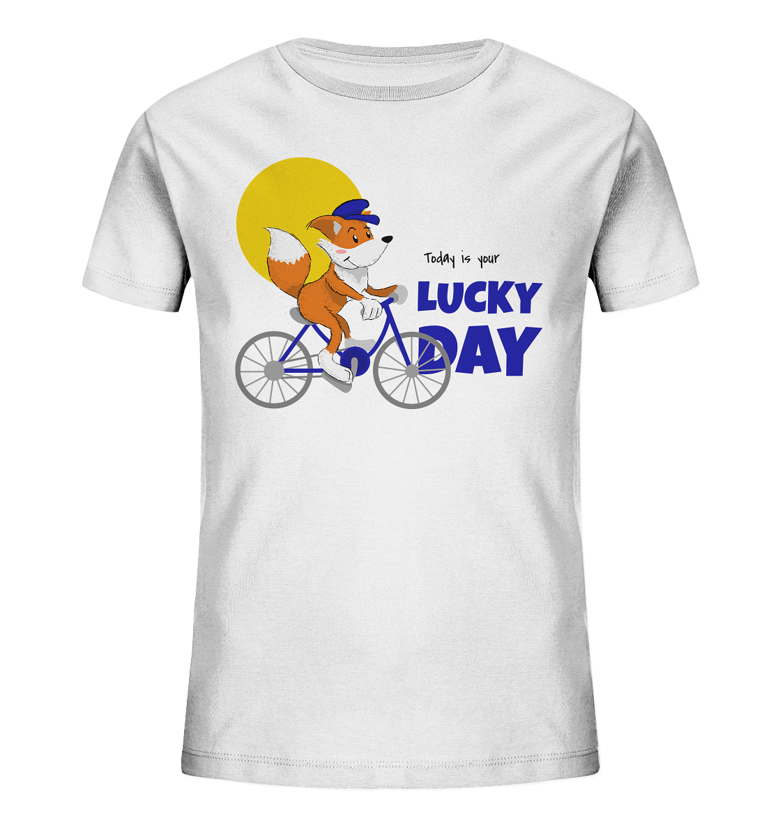 Kinder T-Shirt "Today is your lucky Day"