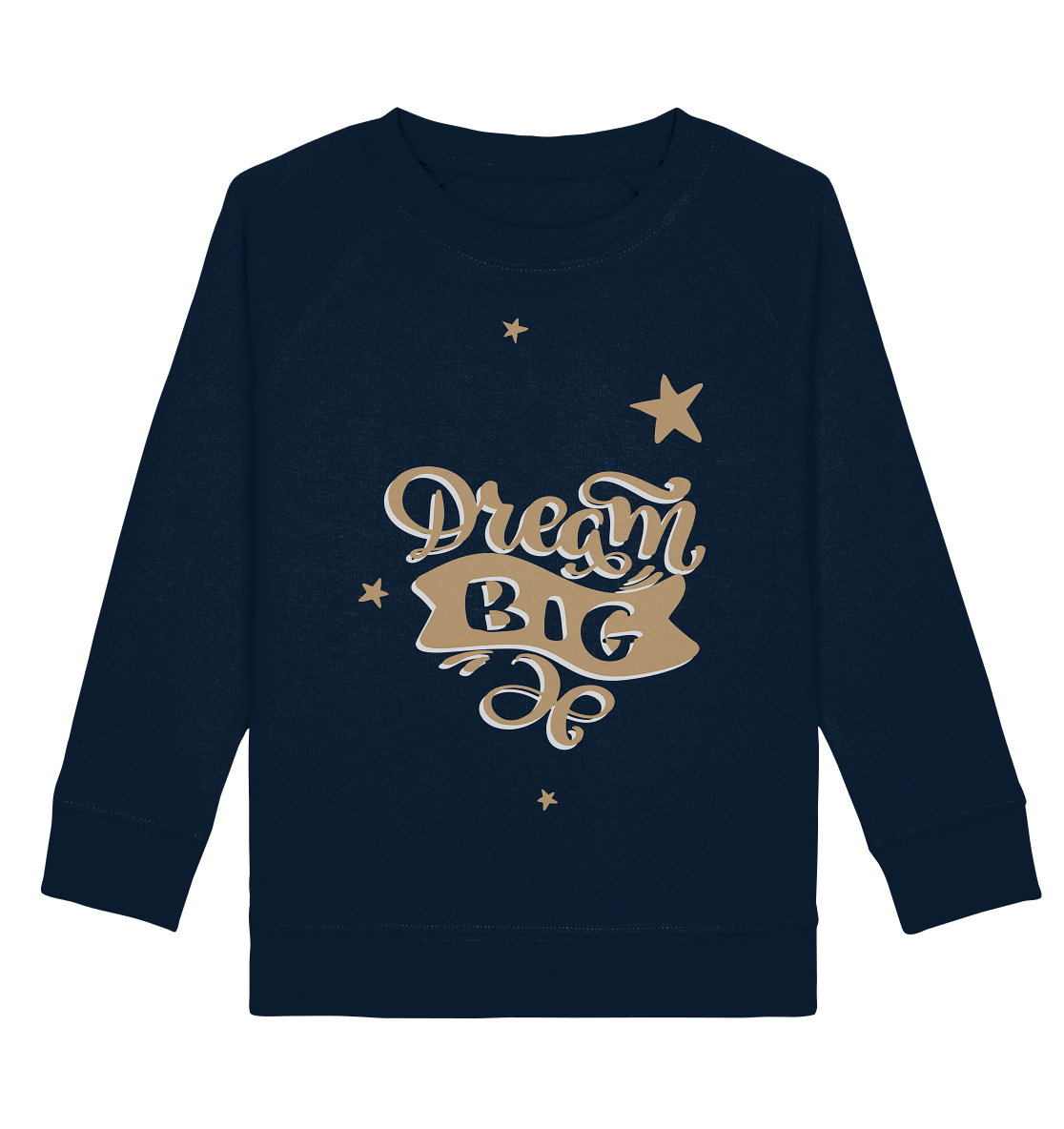 Dream Big Sweatshirt für mädchen in navy blau