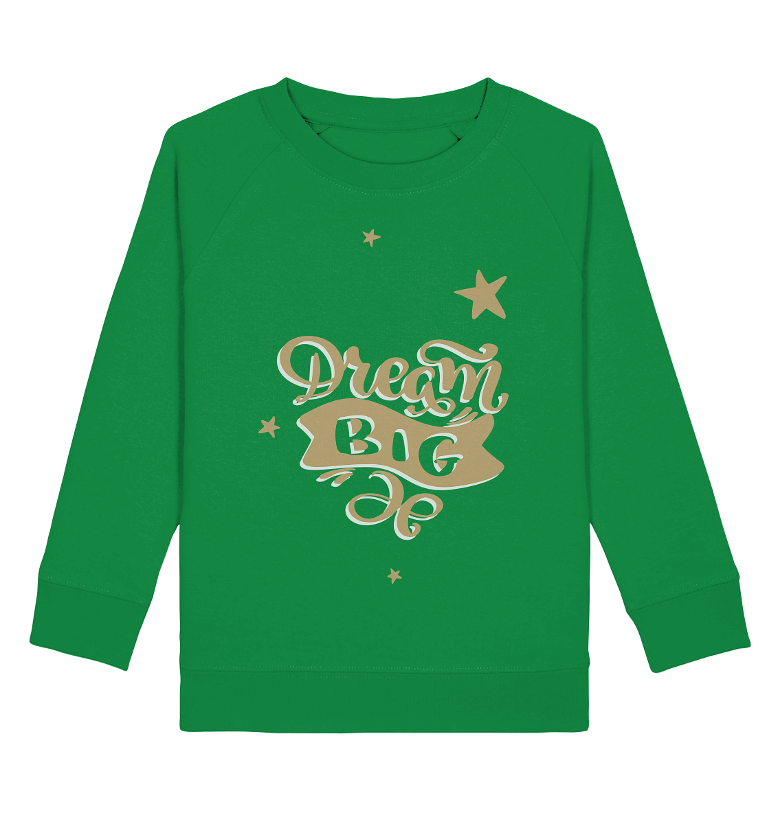 Dream Big Sweatshirt für mädchen in grün