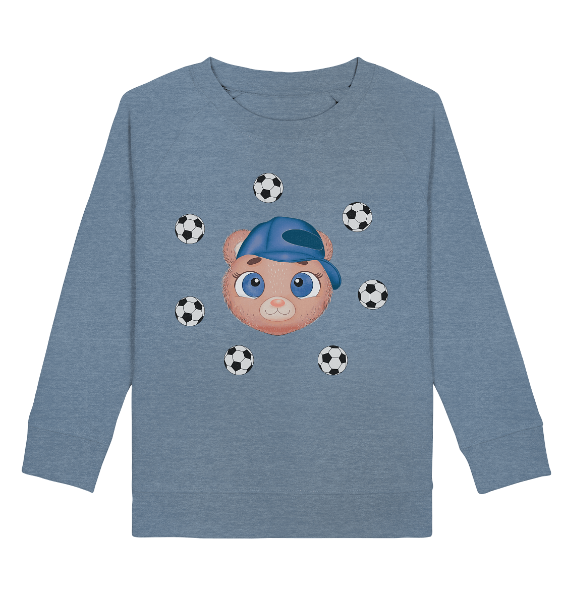 Kinder Sweatshirt Bärchen mit dem Ball