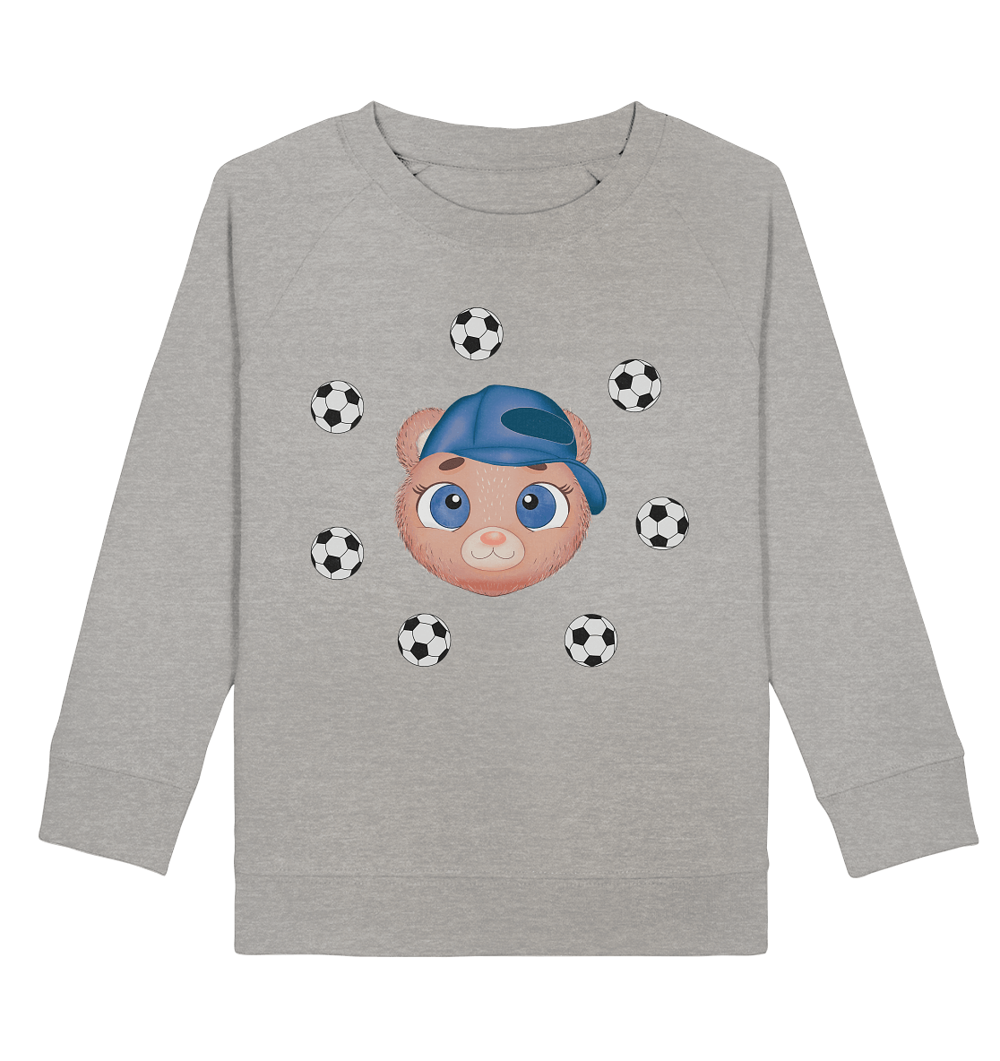 Kinder Sweatshirt Bärchen mit dem Ball