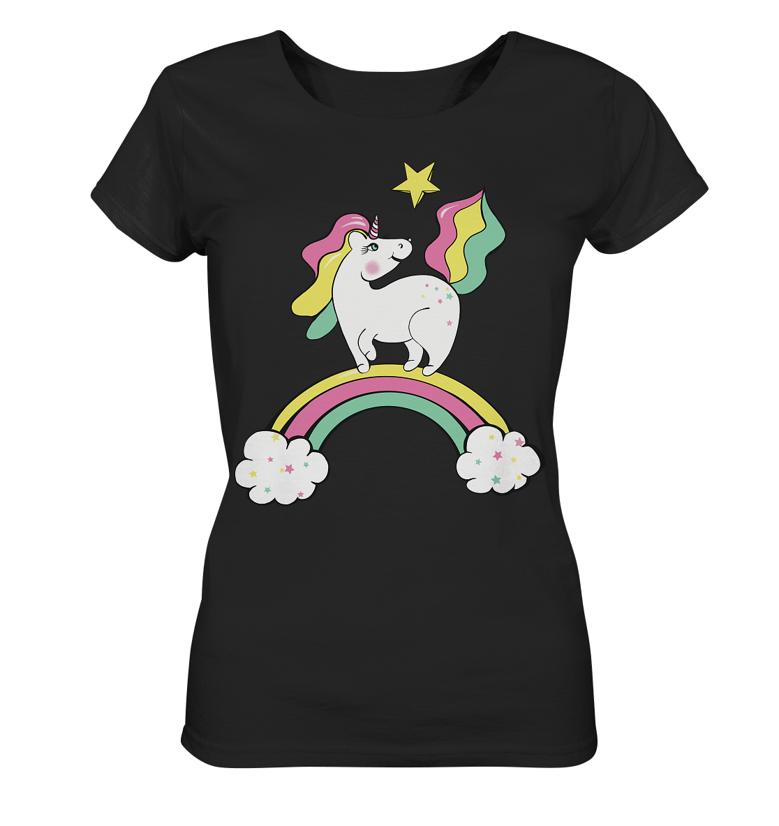 Einhorn T-Shirt Damen Unicorn